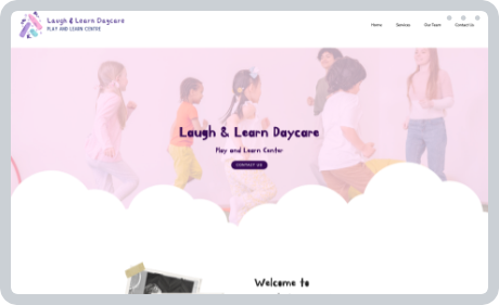 home page screenshot