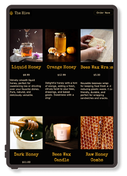 home page screenshot