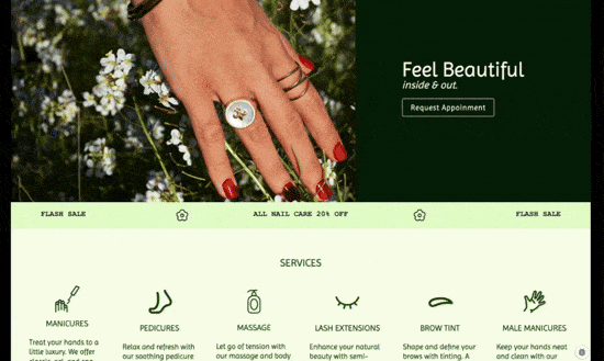 customize site favicon gif