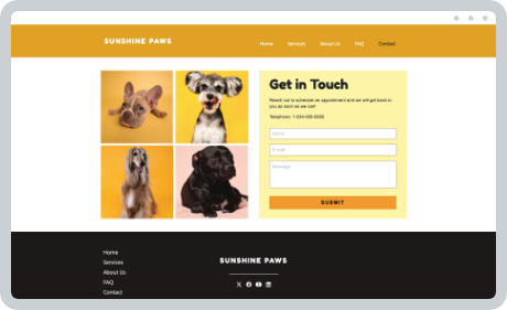 contact screenshot