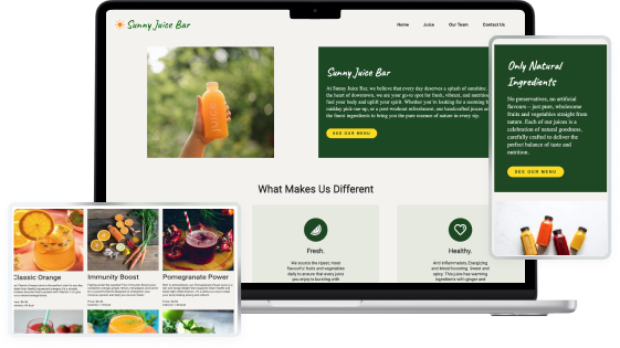 website preview